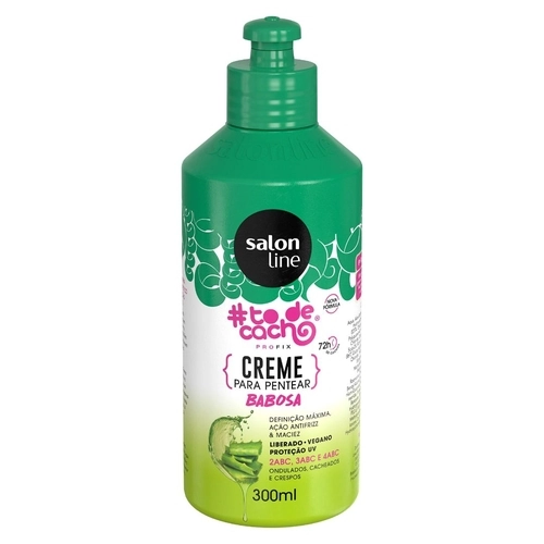 Creme para Pentear #todecacho Babosa Pra Divar Salon Line 300ml