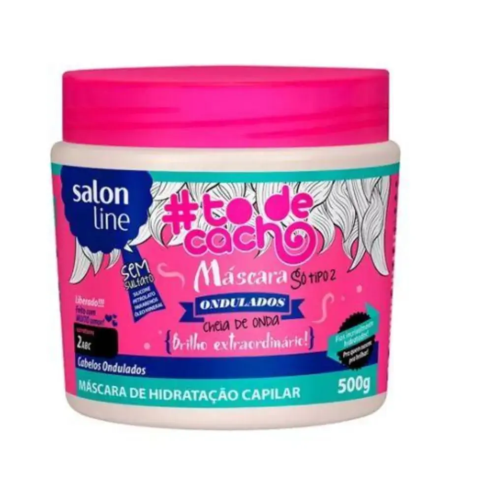 Mascara Salon Line 500g Ondulados