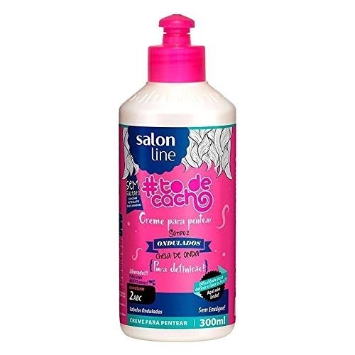 Cr P/pentear Salon Line 300ml Ondulados