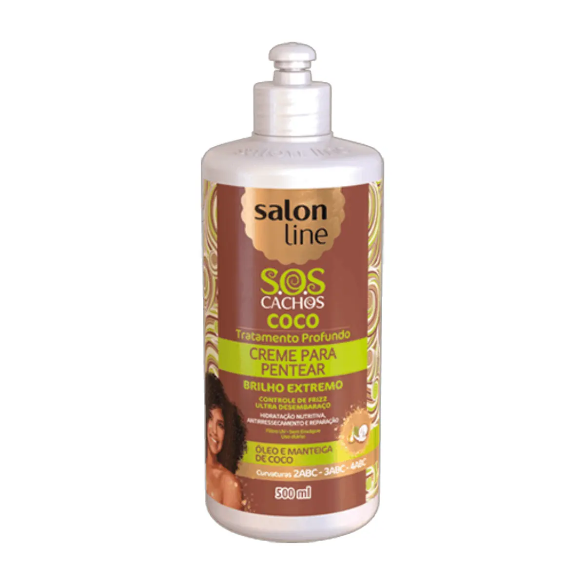 Creme para Pentear SOS Cachos Coco Tratamento Profundo 500ml