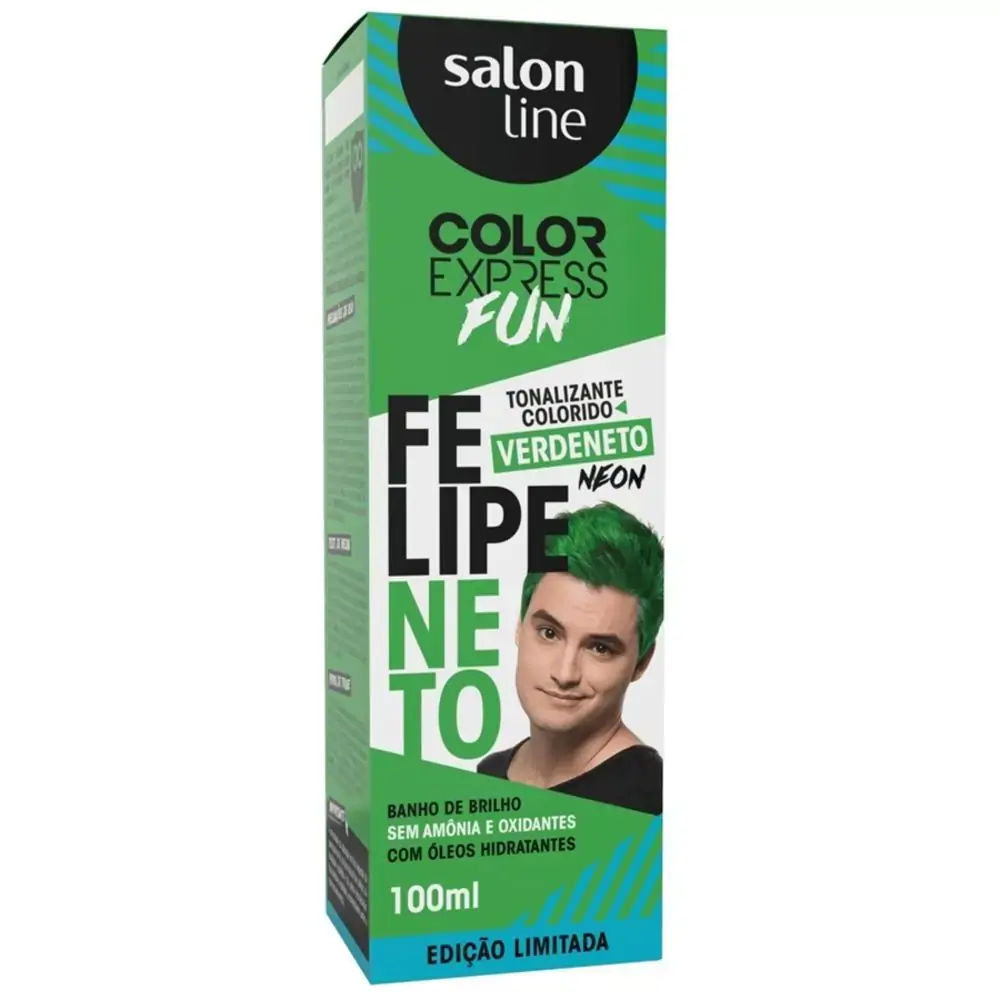 Salon Line Color Express Kit Fun 100ml Verdeneto