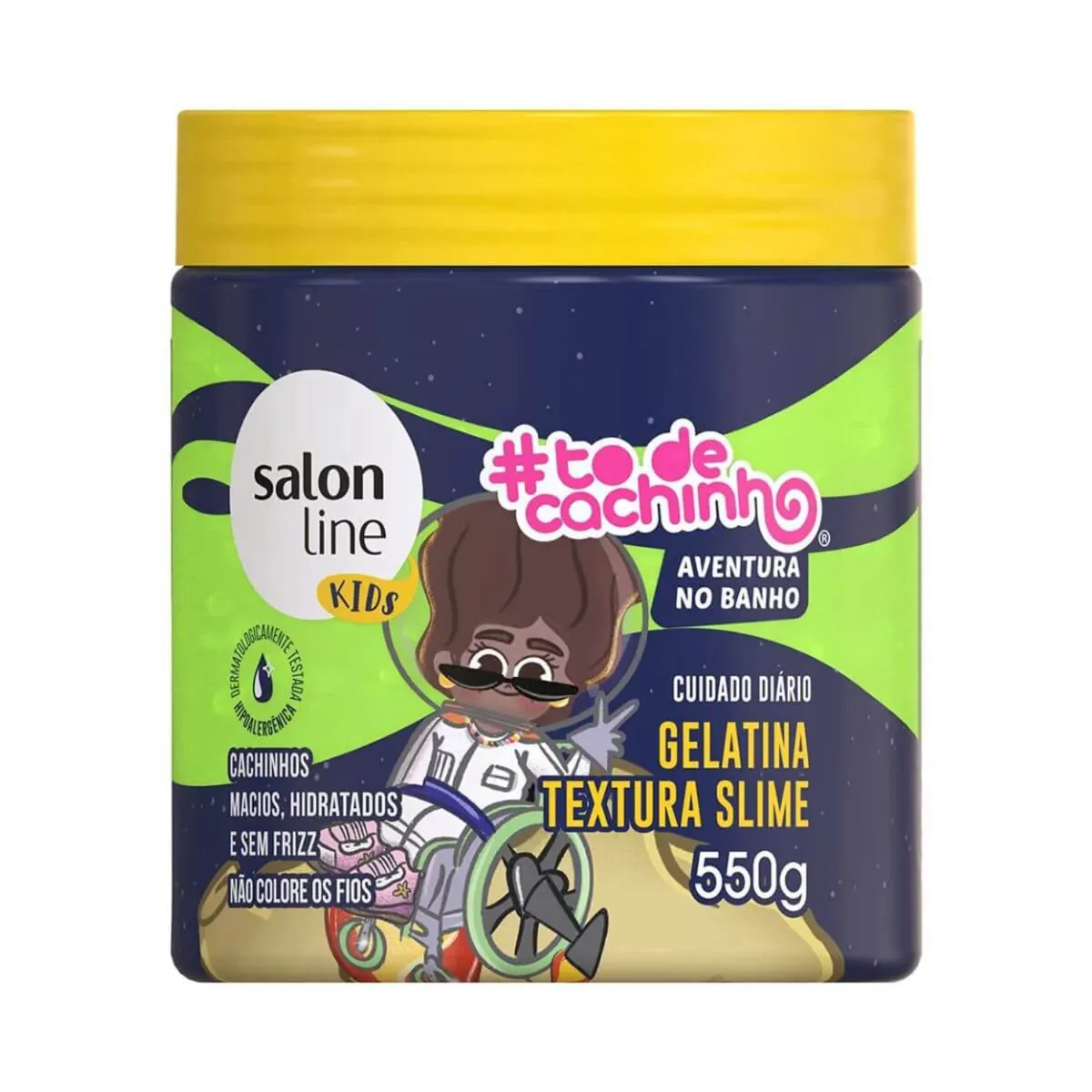 Gelatina #todecacho Mãe e Filha Juntinho É Bem Melhor Salon Line 550g