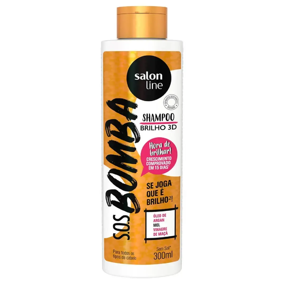Bomba Sh Brilho 3d 300ml