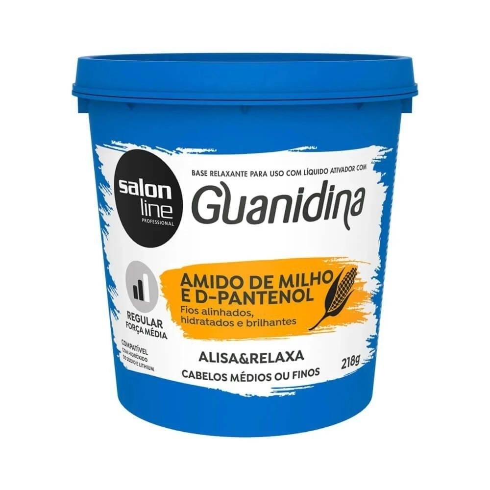 Cr Alisante Salon Guanidina Amido E D Pantenol 218g