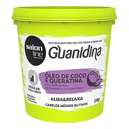 Guanidina Oleo Coco/queratina Regular 218g