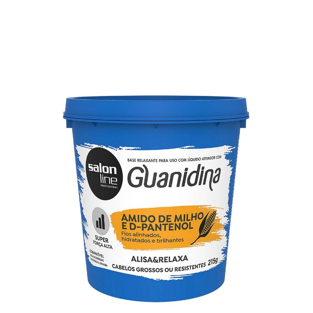 Cr Alisante Salon Guanidina Amido E D Pantenol 215g