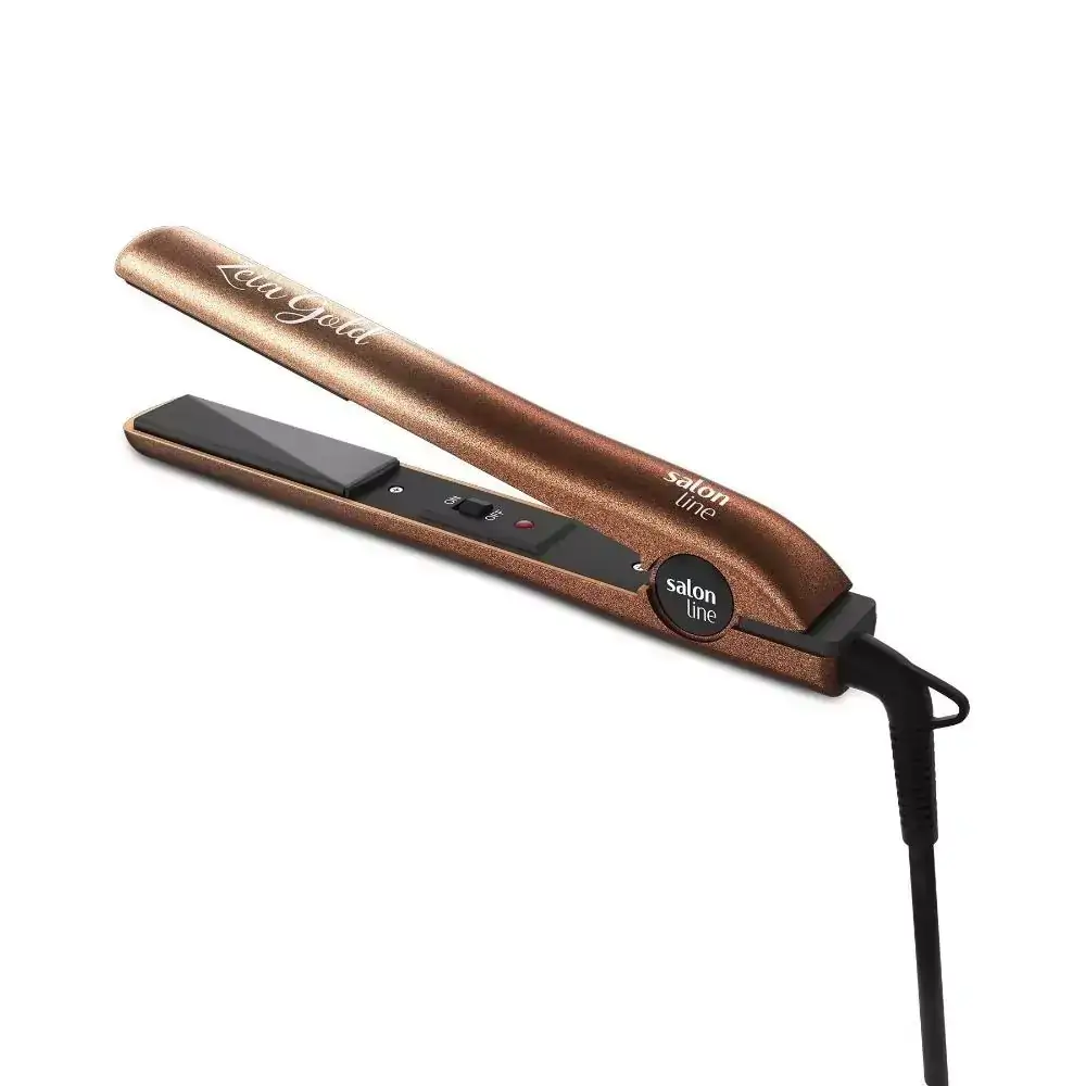 Prancha Alisadora Bivolt Zeta Gold Salon Line - Edição Limitada