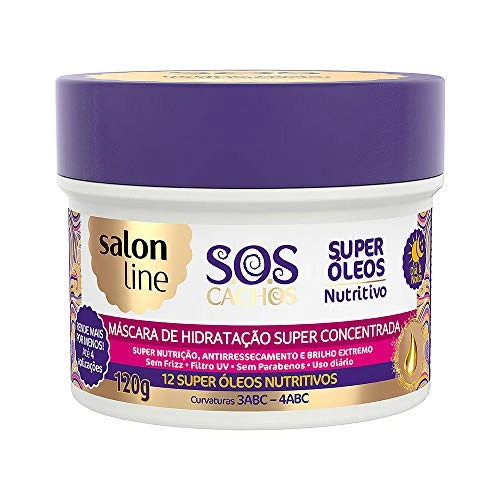 Salon Line Sos Masc 120g Super Oleos Nutritivo