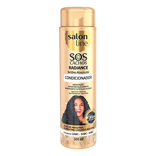 Cond Salon Line 300ml Rad Brilho Absoluto