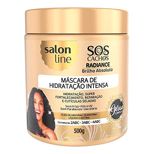 Máscara de hidratação SOS Cachos + Brilho Salon Line 500g
