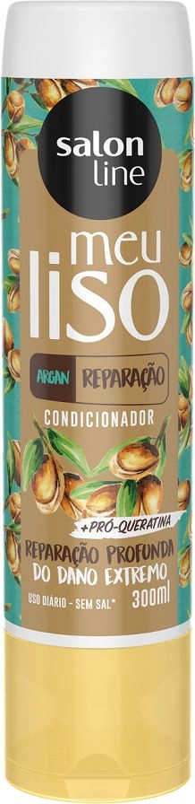 Condicionador Meu Liso Argan Reparação Salon Line 300ml
