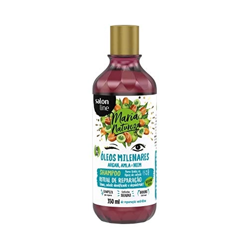 Shampoo Maria Natureza 350ml Oleos M.