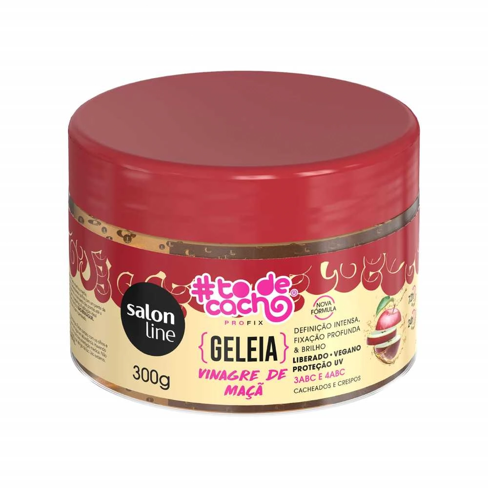 Geleia Capilar #todecacho Vinagre de Maçã Salon Line 300g