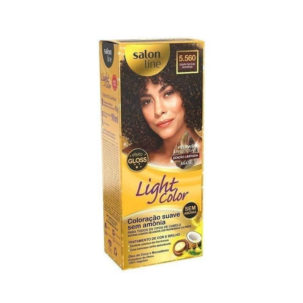 Coloração suave Light Color 5.560 Ágata Salon Line