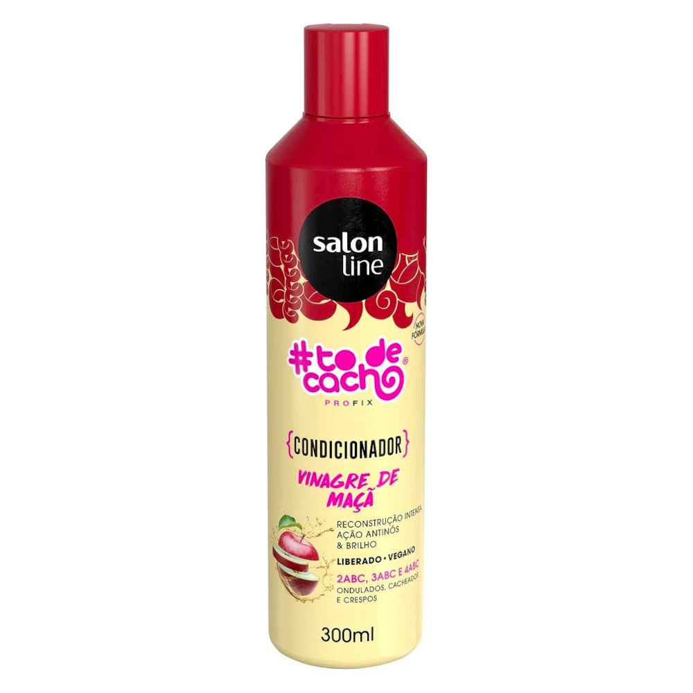 Condicionador Vinagre de Maça #Todecacho Salon Line 300ml