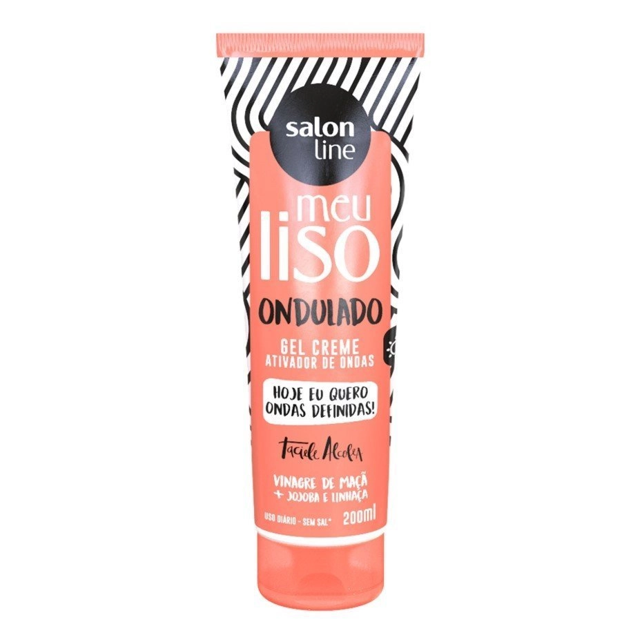 Ativador De Cachos Salon Line Meu Liso Gel Ondulado 200ml
