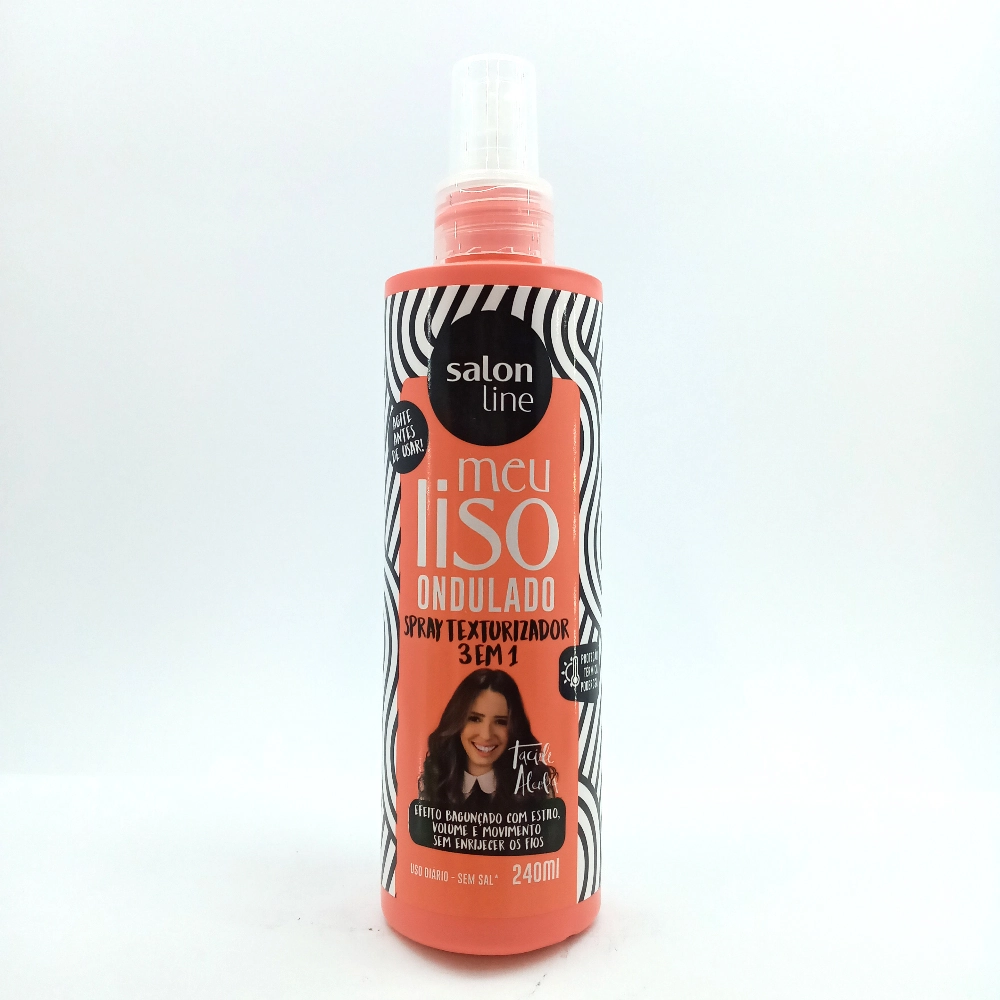 Fluido Salon Line Meu Liso Texturizador Ondulado 240ml