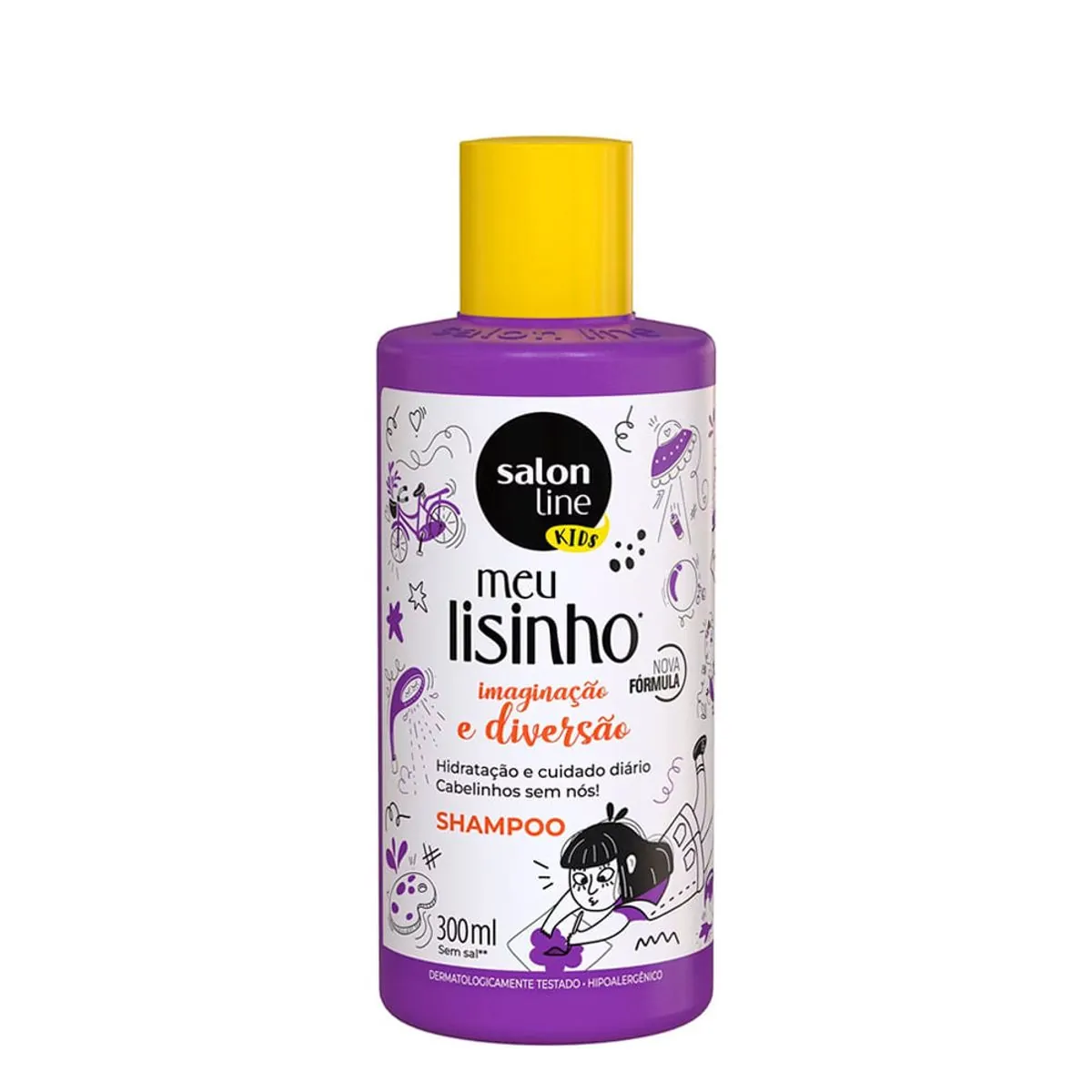 Shampoo Meu Lisinho Kids Frutas Salon Line 300ml