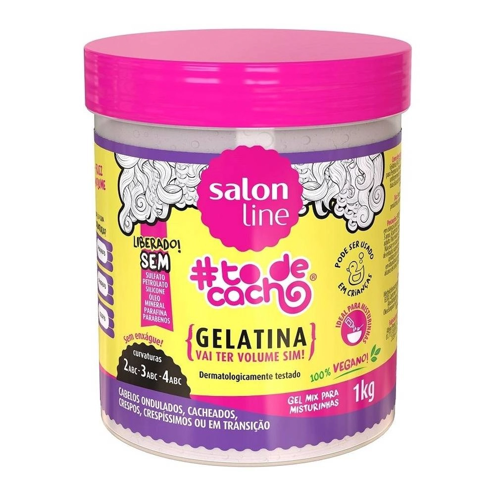 Todecacho Gelatina Gel Mix Misturinhas 1kg