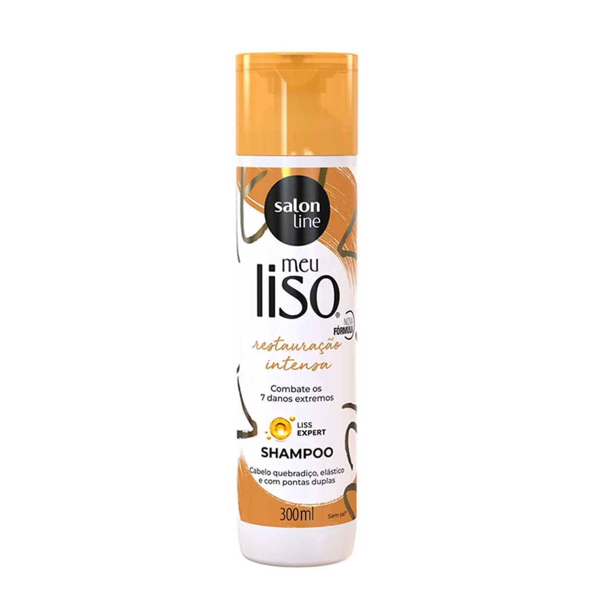 Shampoo Meu Liso Restauração Intensa 300ml - Salon Line