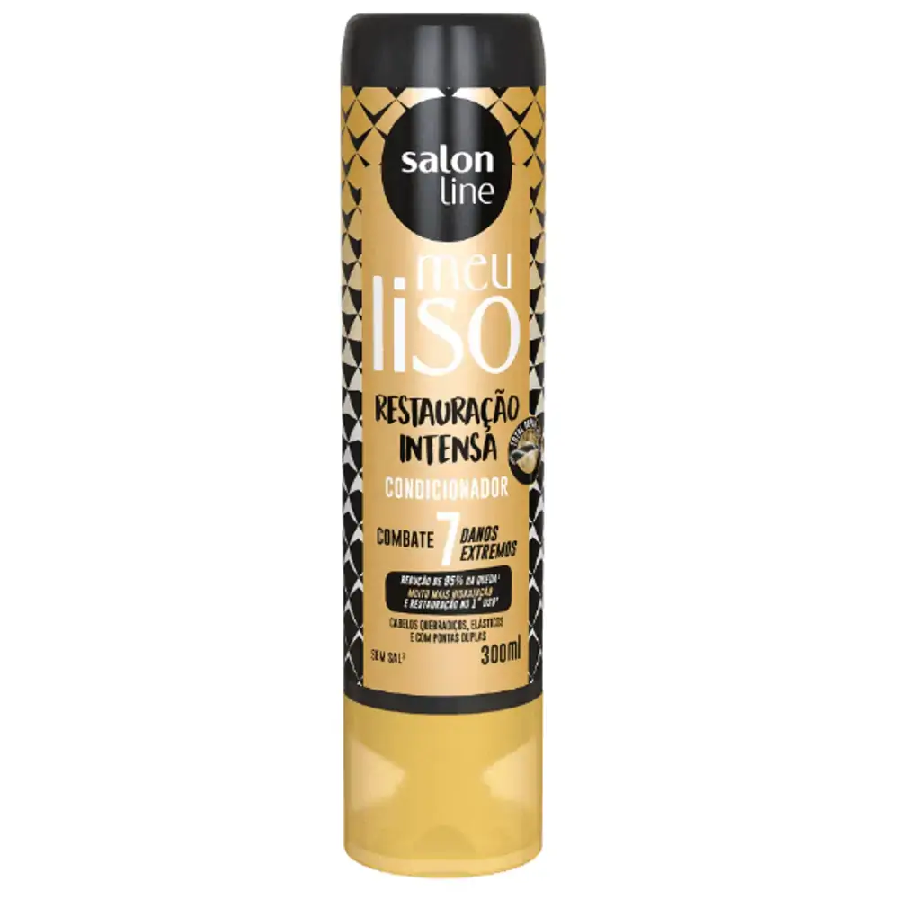 Condicionador Meu Liso Restauração Intensa 300ml - Salon Line