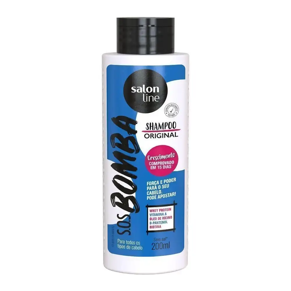 Salon Line Bomba Sh 200ml Sos Original