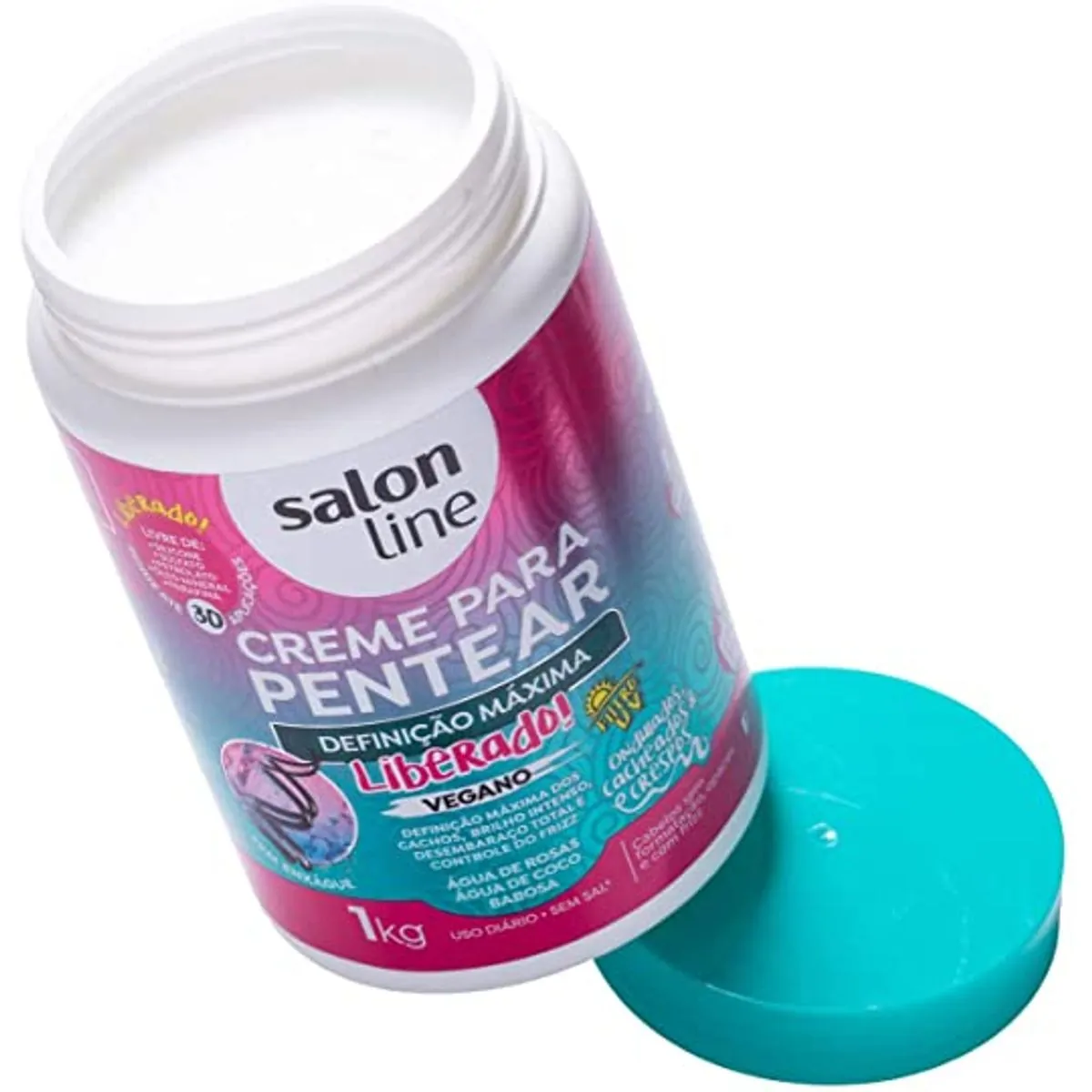 Creme Para Pentear Definição Máxima Salon Line 1kg