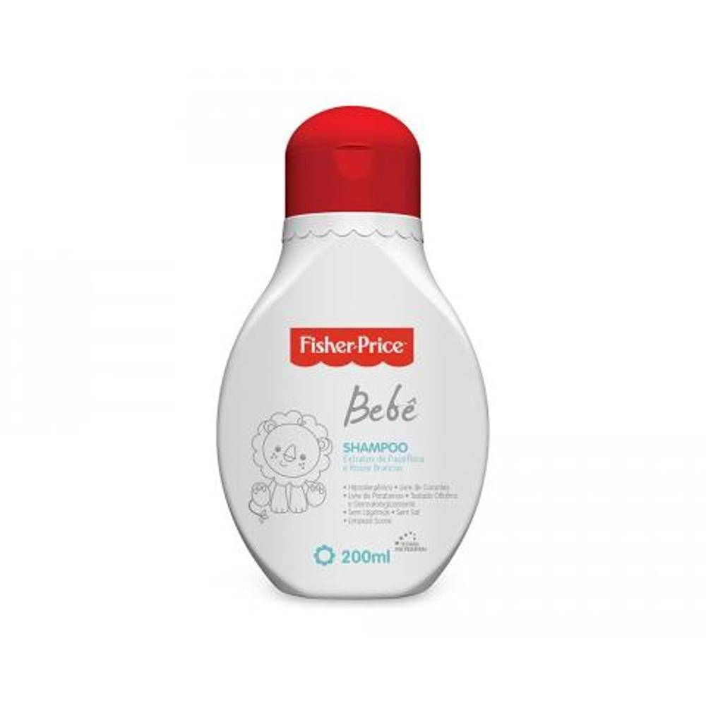 SHAMPOO PARA BEBE FISHER PRICE 400 ML HIPOALERGÊNICO