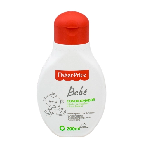 CONDICIONADOR PARA BEBE FISHER PRICE 200 ML HIPOALERGÊNICO
