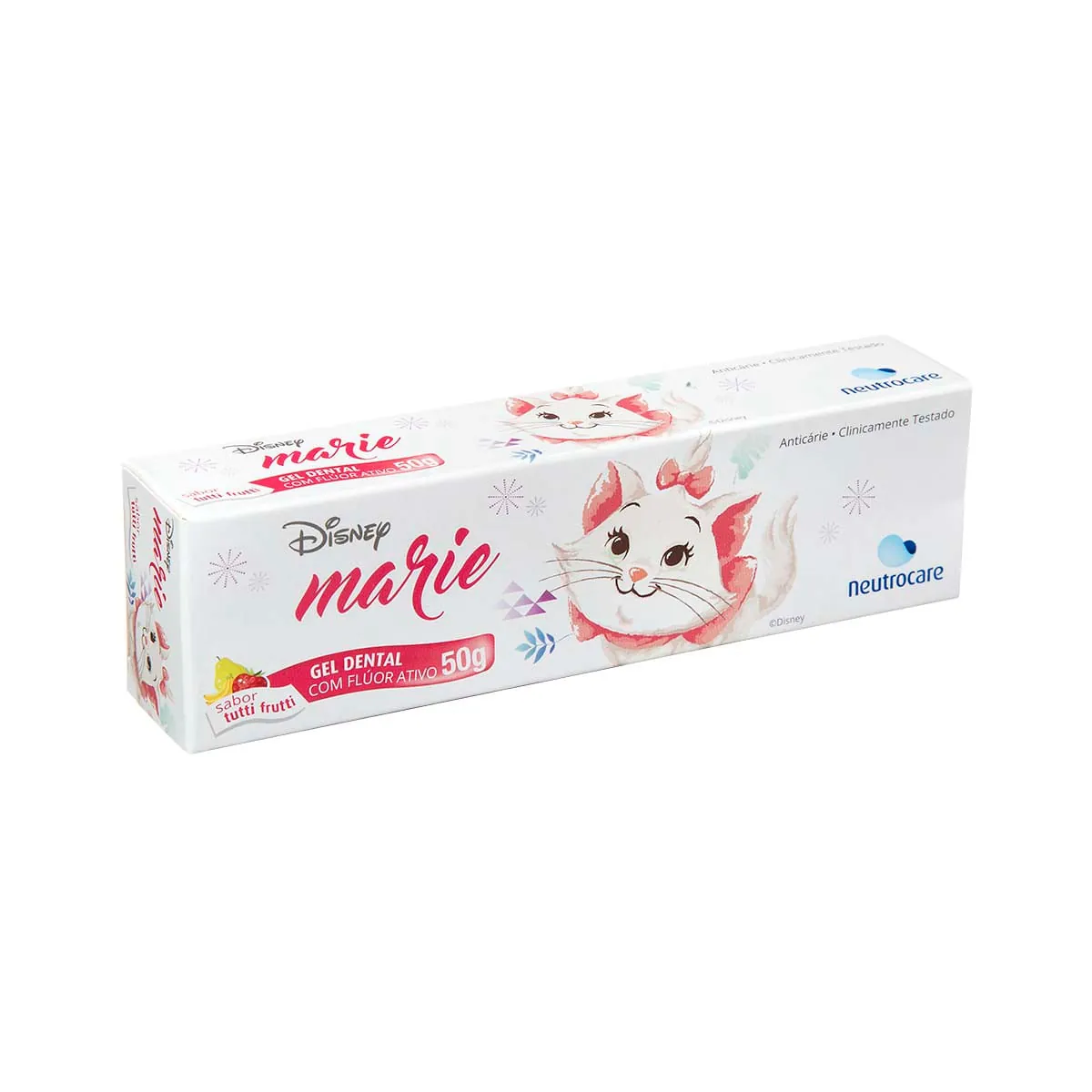 Gel Dental com Flúor Ativo de Tutti Frutti Disney Marie 50g