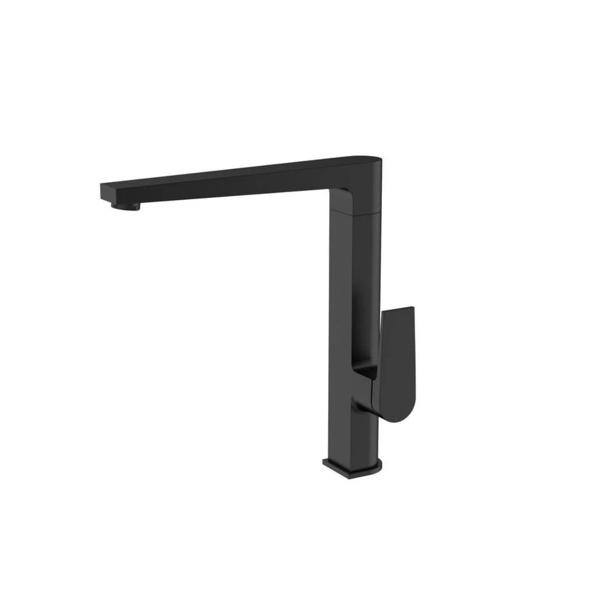 Torneira Monocomando Preto Fosco Slim Cozinha Ilha Área Gourmet Área Festa Inovartte IN41