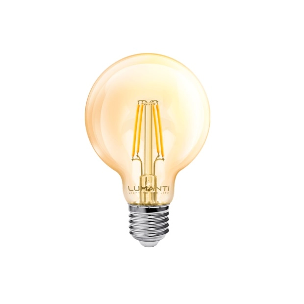 Lâmpada Filamento Led Globo G80 E27 4w 400lm 2400k 220v
