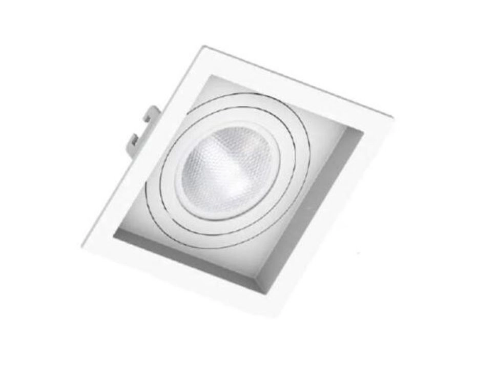 Embutido Par20 Simples Recuado Branco 13x13x4,4cm
