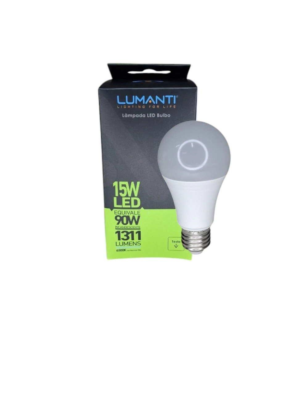 Lâmpada Led Bulbo  15w 6500k 1311lm-lumanti