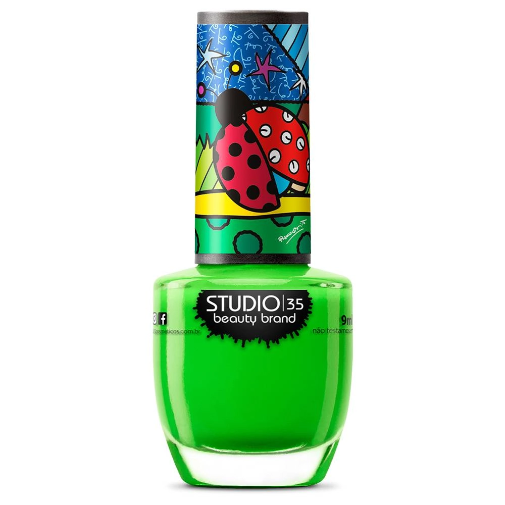 Esmalte Studio 35 Romero Brito Joaninhadasorte 9ml