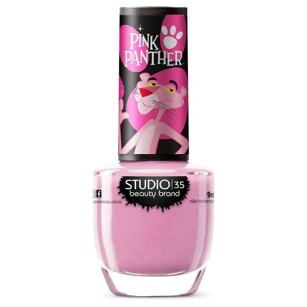 Esmalte Studio 35 Pantera Cor De Rosa 09ml