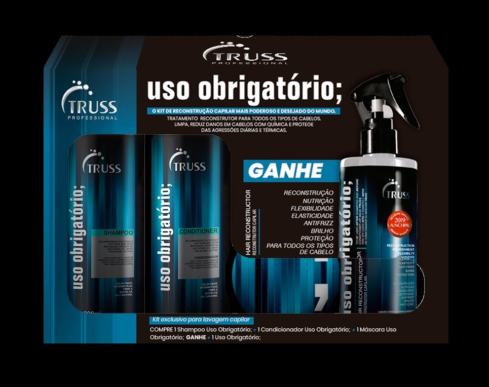 Kit Truss Lavagem Full Size Uso Obrigatorio 1un