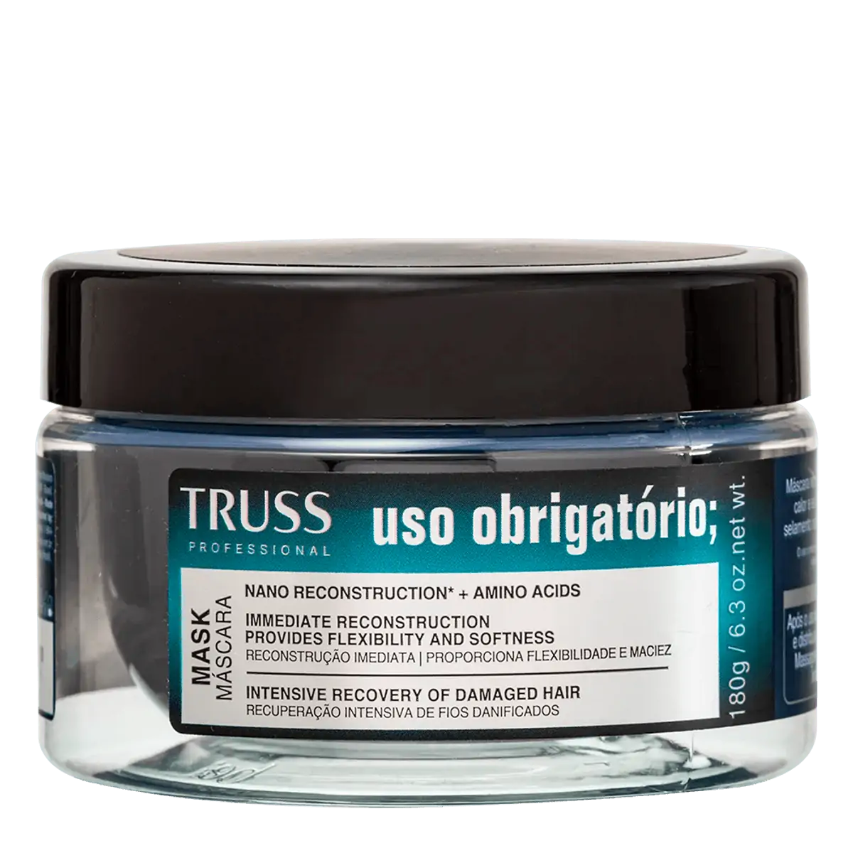 Mascara 180g Reconstrutor Uso Obrigatorio Truss