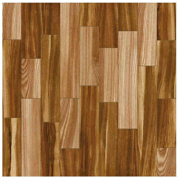 Piso Cerâmico Amadeirado Brilhante Borda Arredondada Interno 46x46cm Ipu Mogno Cerbras