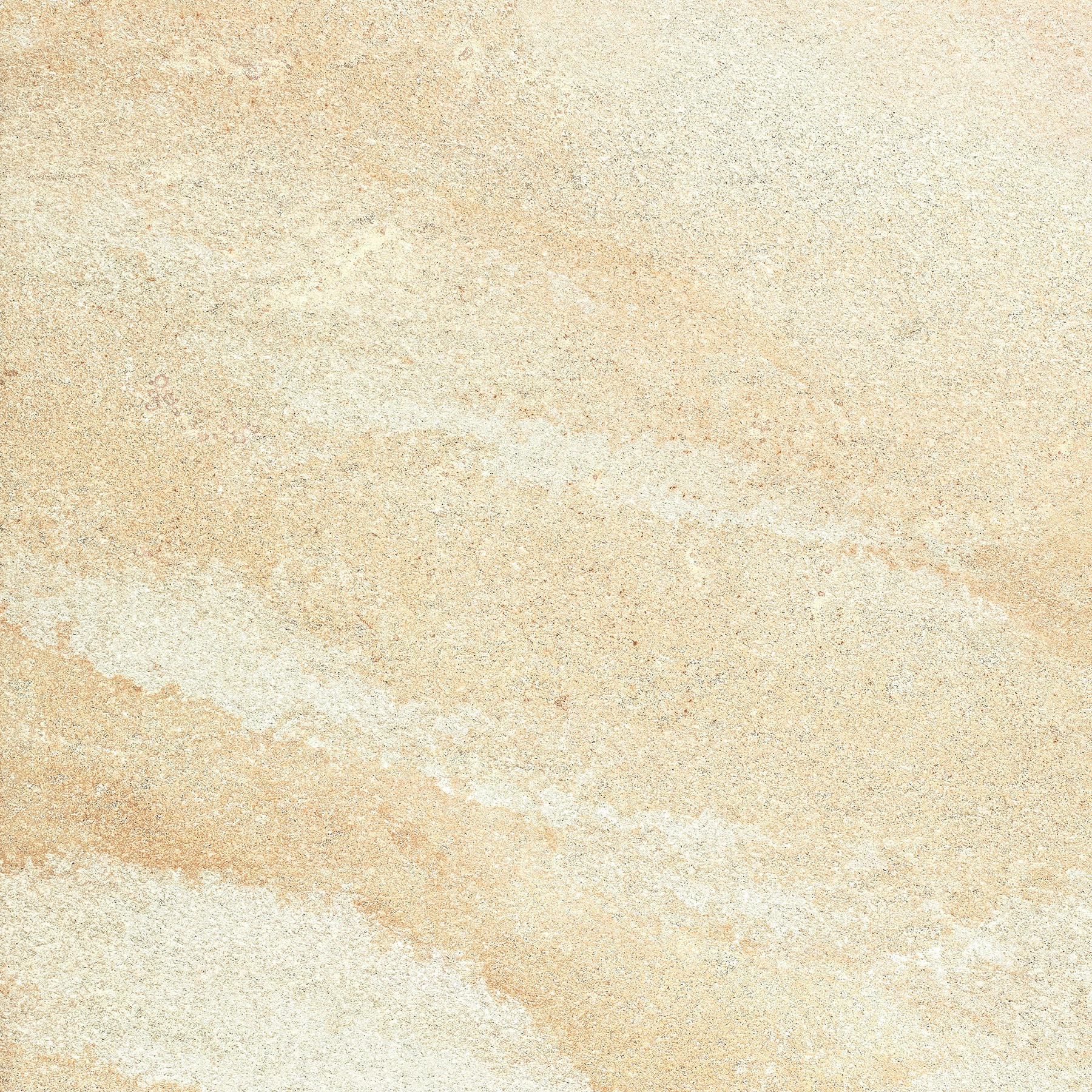 Piso Cerâmico Pedra Borda Arredondada Externo 57x57cm Caribe Bege Cerbras