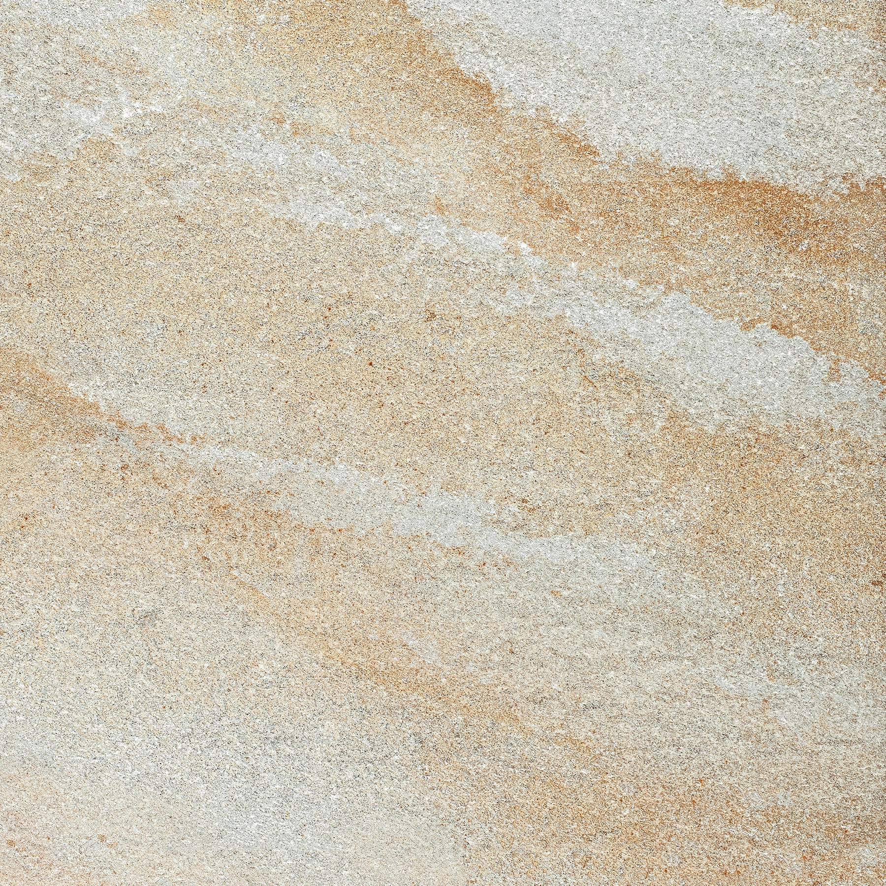 Piso Cerâmico Pedra Borda Arredondada Externo 57x57cm Caribe Natural Cerbras