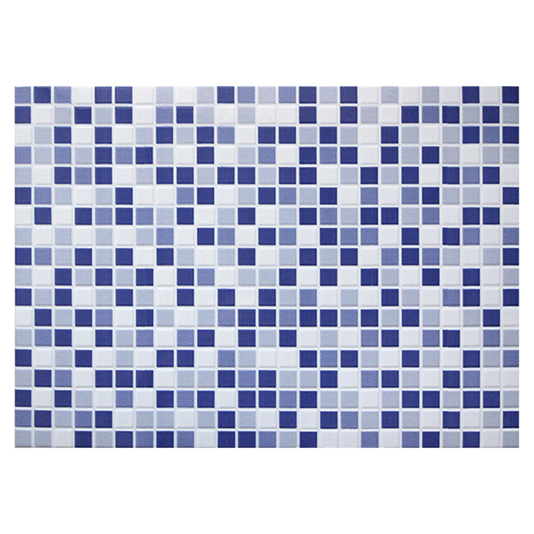 Revestimento de Parede Interno Pastilhado Brilhante 33x46cm Borda Arredondada Cariri Azul Cerbras