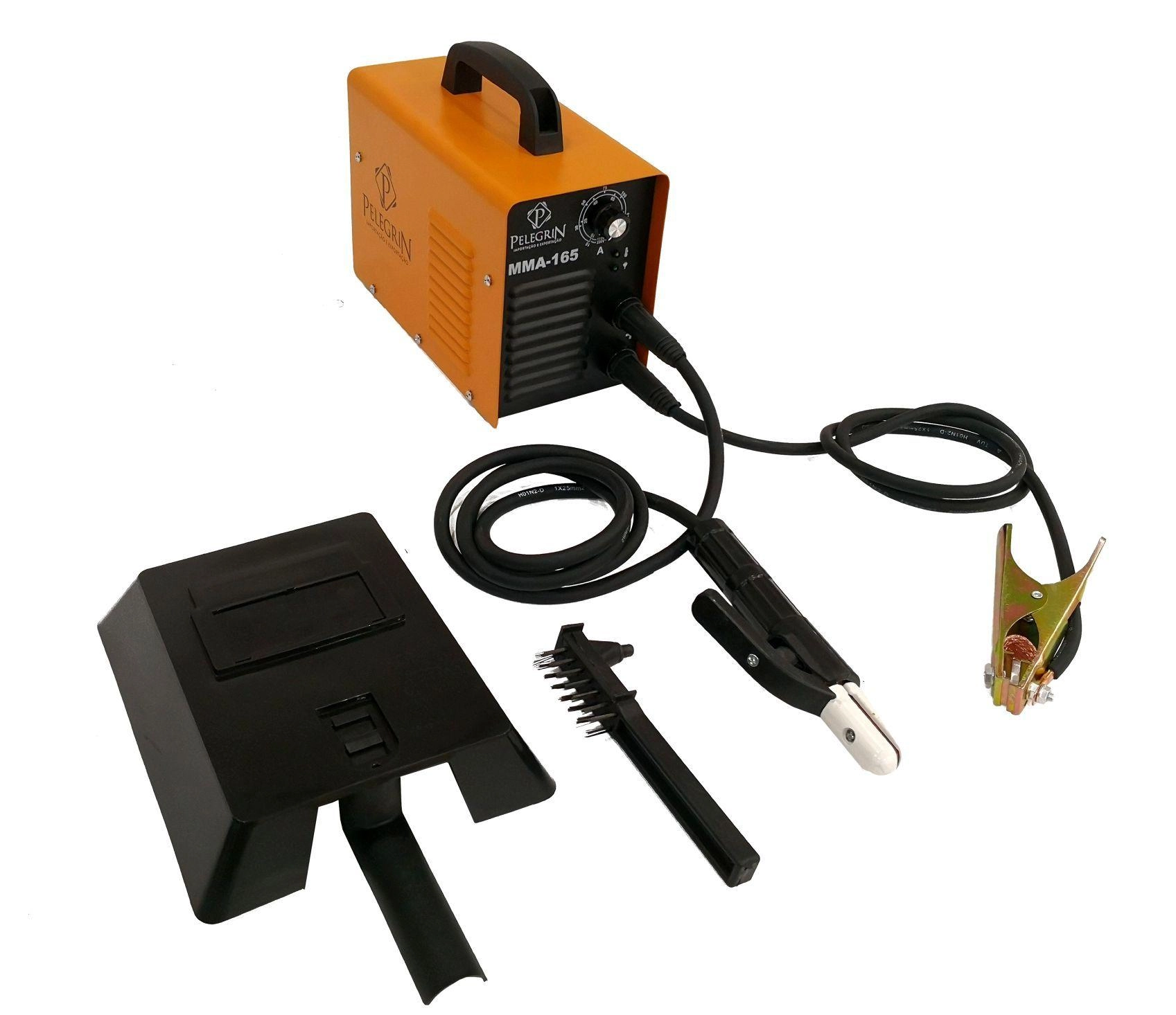Máquina De Solda Inversora Mma 165 Bivolt Pelegrin