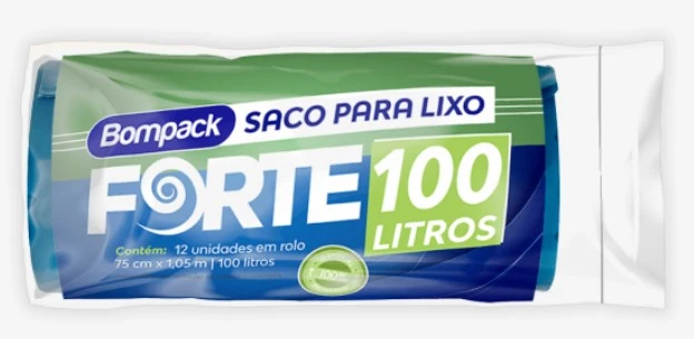 Saco Lixo Peg Rolo 15l C80 Perf