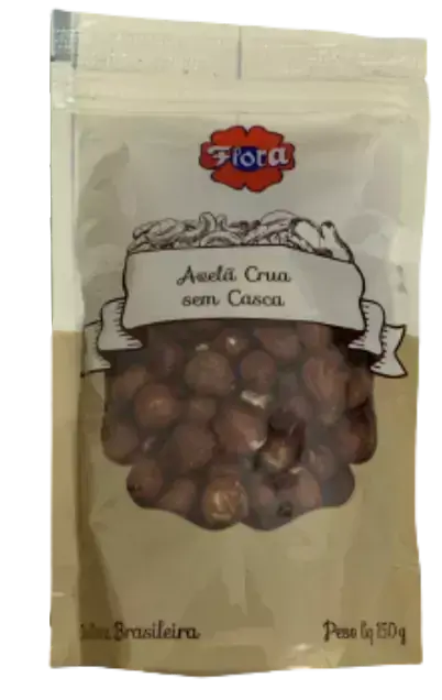 Avelã Crua sem Casca Flora 150g