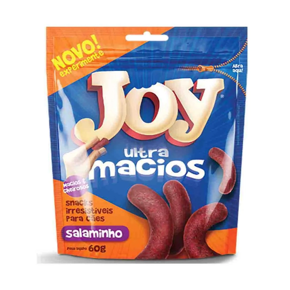 Petisco Joy Ultra Macios Salaminho 60g