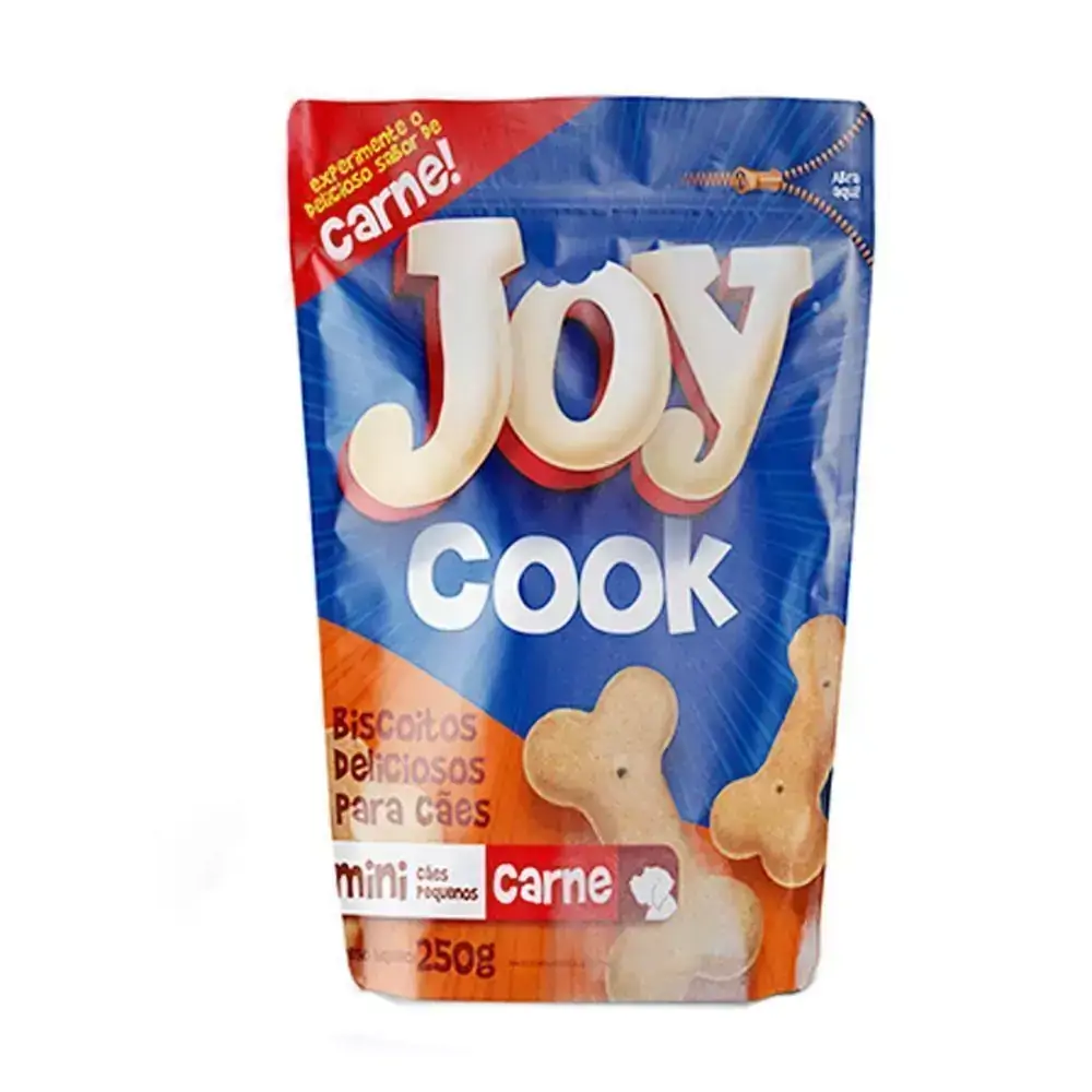 Petisco Biscoito Joy Cook Mini Carne 250g