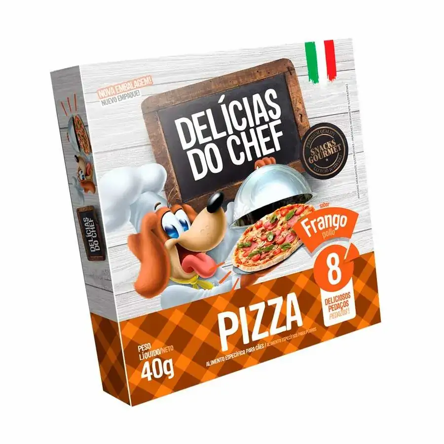 Delicias Do Chef Pizza De Frango 40g
