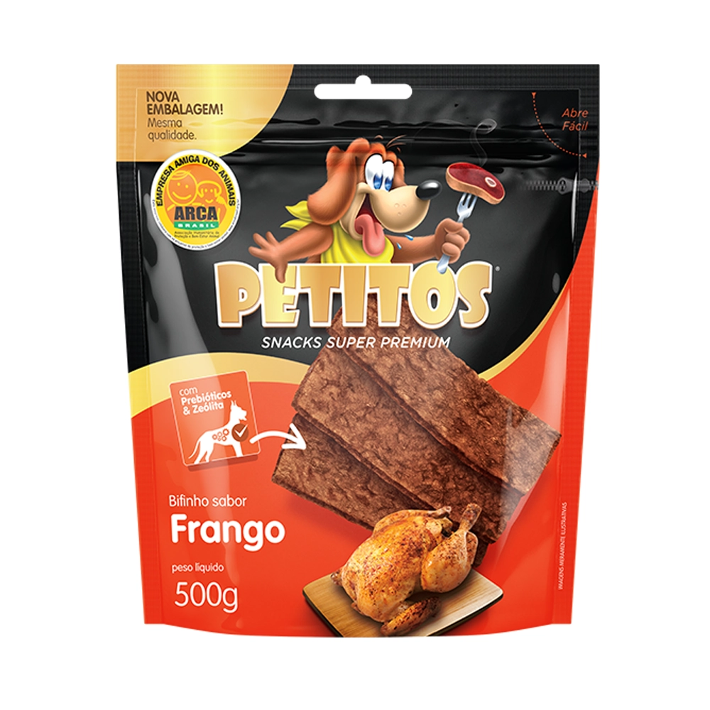 Snack Caes Petitos 500gr Frang