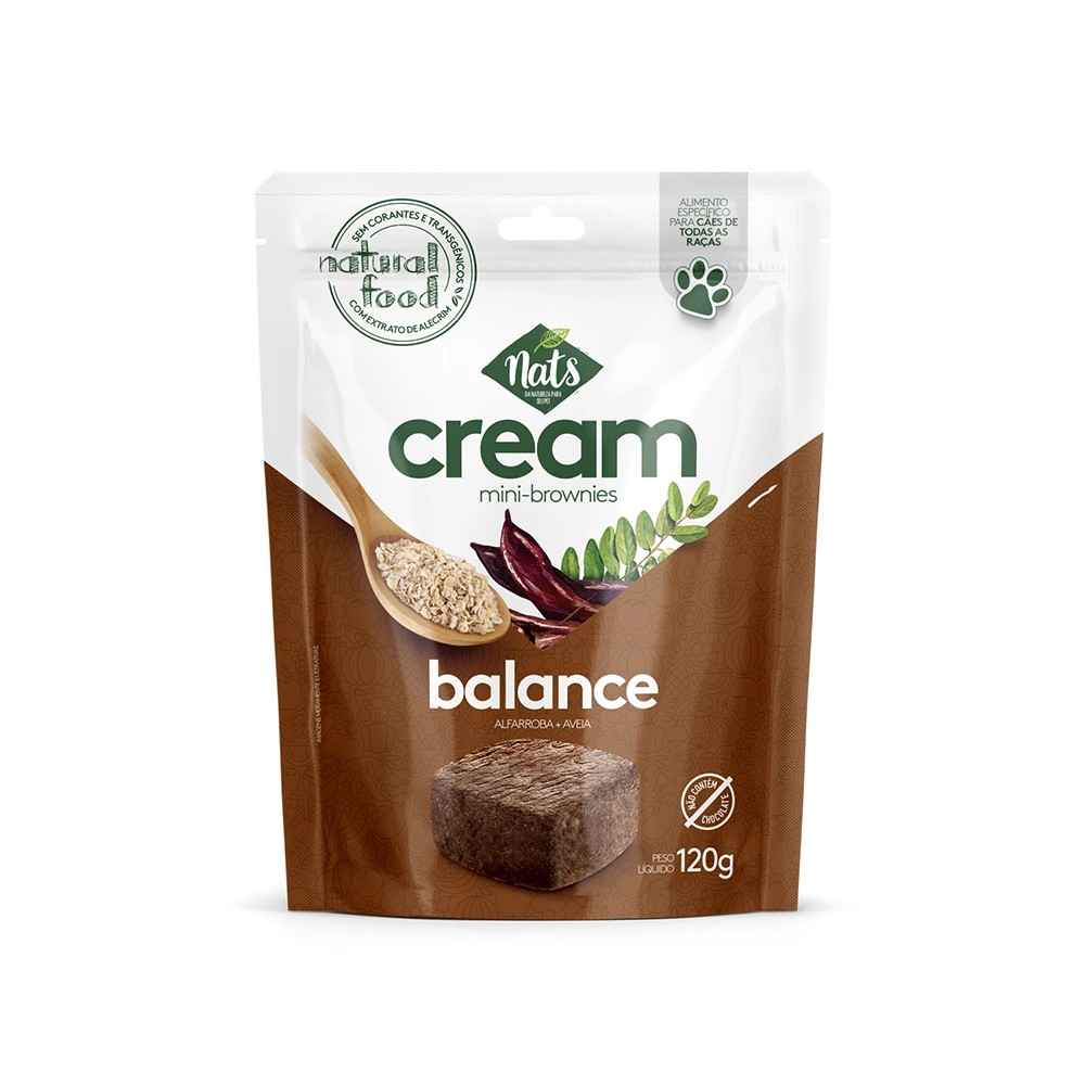 Mini Brownie NATS Cream Balance 120g